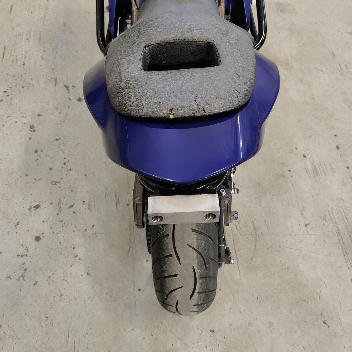 Kawasaki ZX6R 2003-2004 Titanium Scrape Bar