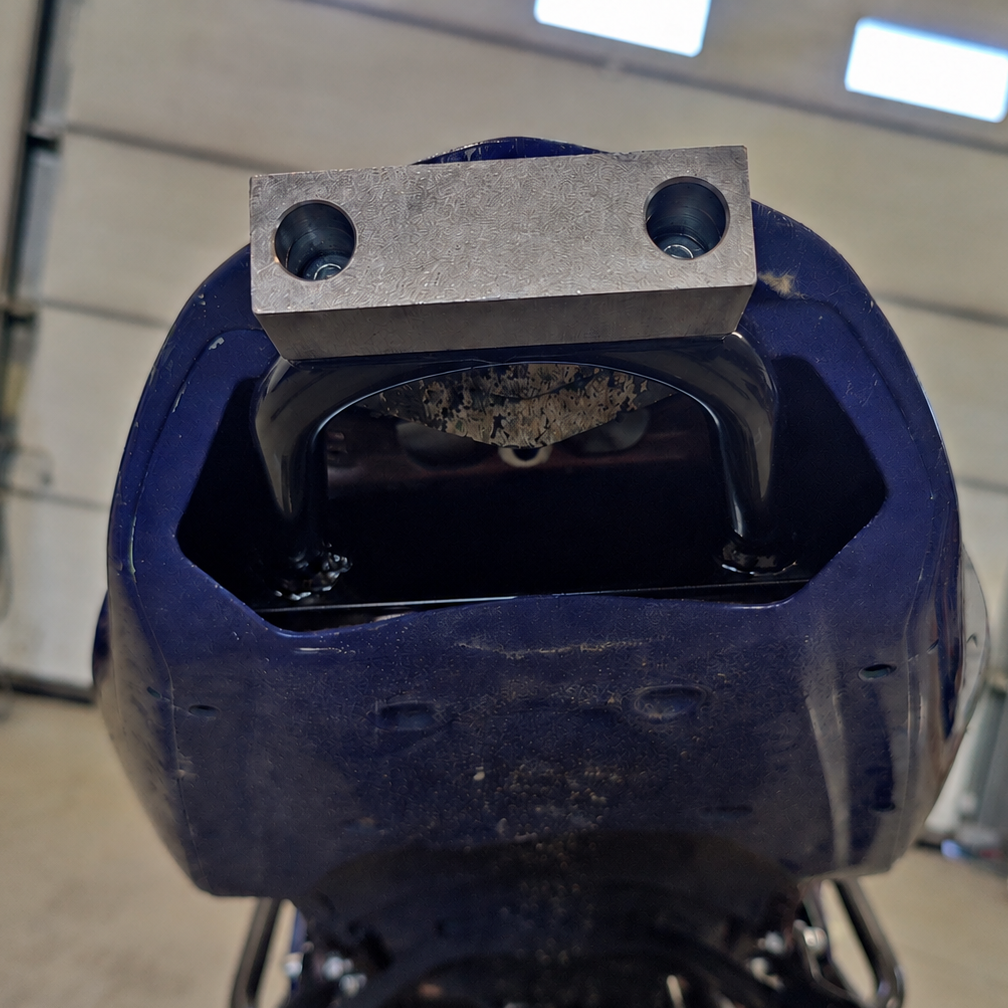 Kawasaki ZX6R 2003-2004 Titanium Scrape Bar
